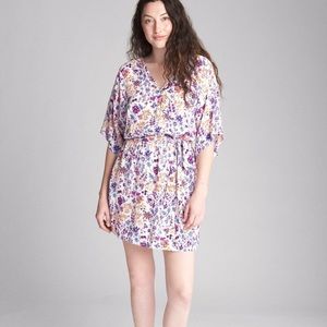 GAP floral shirt dress